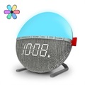 Digital Alarm Clock & 7-Color Adjustable Night Light