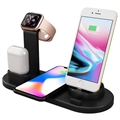 Docking Station with QI Wireless Charger UD15 (Bulk) - Black