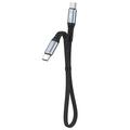Dudao L10C Power Delivery USB-C Cable - 100W Fast Charging, 0.23m - Black