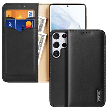 Dux Ducis Hivo Samsung Galaxy S22 Ultra 5G Wallet Leather Case