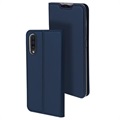 Dux Ducis Skin Pro Samsung Galaxy A50 Flip Case - Dark Blue