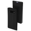 Dux Ducis Skin Pro Samsung Galaxy S10+ Flip Case (Open Box - Bulk Satisfactory) - Black