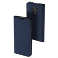 Dux Ducis Skin Pro Motorola Moto E7 Flip Case - Blue