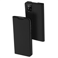 Dux Ducis Skin Pro Samsung Galaxy A12 Flip Case - Black