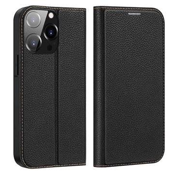 Dux Ducis Skin X2 iPhone 14 Pro Flip Case - Black