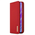 Dux Ducis Wish Samsung Galaxy S20 Wallet Leather Case - Red