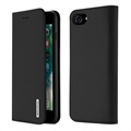 Dux Ducis Wish iPhone 7/8/SE (2020) Wallet Leather Case - Black