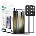 Samsung Galaxy S23 Ultra 5G ESR Screen Shield Tempered Glass & Camera Lens Protector - 2 Pcs.