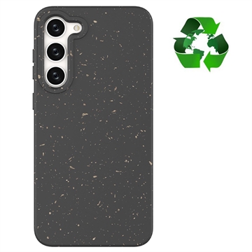 Eco Nature Samsung Galaxy S23 5G Hybrid Case - Black
