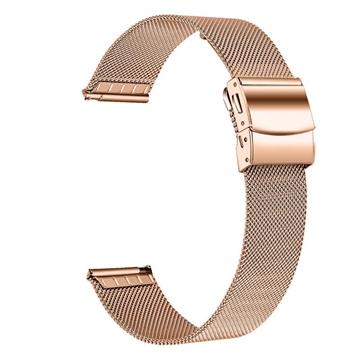 Garmin Vivomove/Style/HR Sport Elegant Stainless Steel Mesh Strap - Rose Gold
