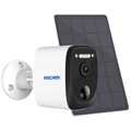 Escam QF370 Waterproof Solar-Powered Camera with PIR Alarm Sensor - 3.0MP