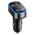 Essager ECCFM-CT0G-P 35W Car Charger with Bluetooth FM Transmitter - Grey