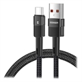 Essager Quick Charge 3.0 USB-C Cable - 66W - 2m - Black