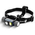 EverActive HL-2000R Force PRO Rechargeable LED Headlamp - 2000 Lumens, IPX8 - Black