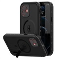 Extreme IP68 iPhone 12 Magnetic Waterproof Case - Black