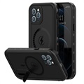 Extreme IP68 iPhone 12 Pro Magnetic Waterproof Case - Black