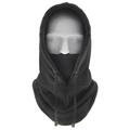 Fleece Balaclava / Balaclava for Winter & Skiing - Black