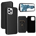 iPhone 14 Pro Flip Case - Carbon Fiber