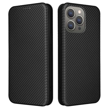 iPhone 15 Pro Max Flip Case - Carbon Fiber