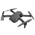 Foldable Drone Pro 2 with HD Dual Camera E99 (Bulk) - Black