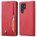 Card Set Series Samsung Galaxy S23 Ultra 5G Wallet Case - Red