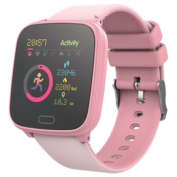 Forever iGO JW-100 Waterproof Smartwatch for Kids (Open Box - Bulk) - Pink