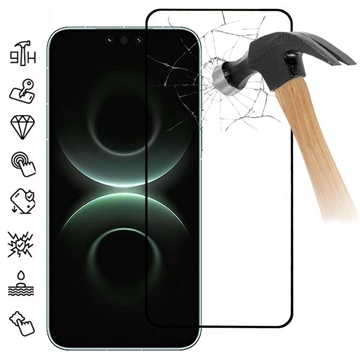 Huawei Mate 80 Pro Max Full Cover Tempered Glass Screen Protector - 9H - Black Edge