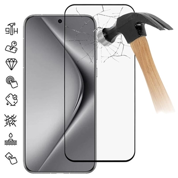 Huawei Pura 70 Full Cover Tempered Glass Screen Protector - Black Edge
