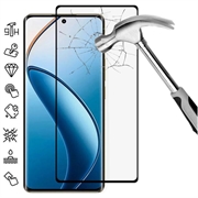 Realme 12 Pro/12 Pro+ Full Cover Tempered Glass Screen Protector - Black Edge