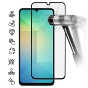 Samsung Galaxy A07 4G/A06 Full Cover Tempered Glass Screen Protector - 9H - Black Edge