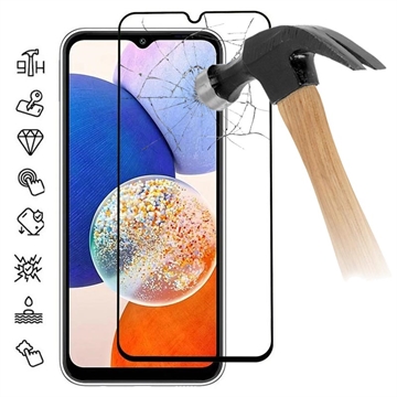 Samsung Galaxy A14/A14 5G Full Cover Tempered Glass Screen Protector - 20D