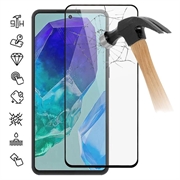 Samsung Galaxy M55 Full Cover Tempered Glass Screen Protector - Black Edge
