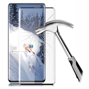 Samsung Galaxy S10 Full Cover Tempered Glass Screen Protector (Open Box - Excellent) - Black Edge