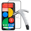 Full Cover Google Pixel 5a 5G Tempered Glass Screen Protector - 9H, 0.2mm - Black