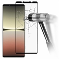 Full Cover Sony Xperia 5 IV Tempered Glass Screen Protector - Black