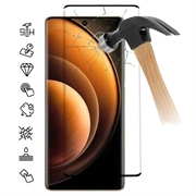 vivo X100/X100 Pro Full Cover Tempered Glass Screen Protector - Black Edge
