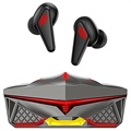 Gaming TWS Earphones with Microphone K98 - Red / Black