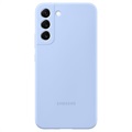 Samsung Galaxy S22+ 5G Silicone Cover EF-PS906TLEGWW (Open-Box Satisfactory) - Sky Blue