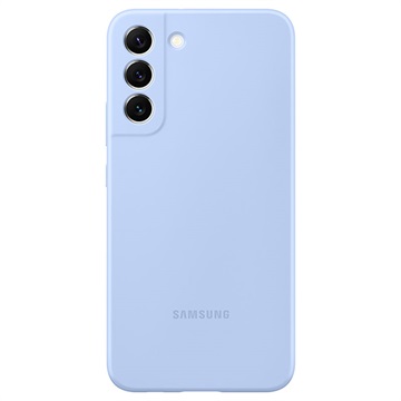 Samsung Galaxy S22+ 5G Silicone Cover EF-PS906TLEGWW (Open-Box Satisfactory) - Sky Blue