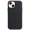 iPhone 13 Mini Apple Leather Case with MagSafe MM0M3ZM/A - Midnight