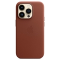 iPhone 14 Pro Apple Leather Case with MagSafe MPPK3ZM/A - Umber