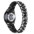 Samsung Galaxy Watch4/Watch4 Classic/Watch5/Watch6 Glam Stainless Steel Strap