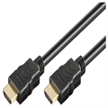 Goobay 4K HDMI 1.4 Cable with Ethernet - Gold Plated - 1m - Black