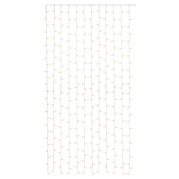 Goobay LED Light Curtain with Timer - 300 LEDs - Warm White