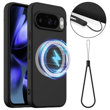 Google Pixel 10 Liquid Silicone Case - MagSafe Compatible - Black