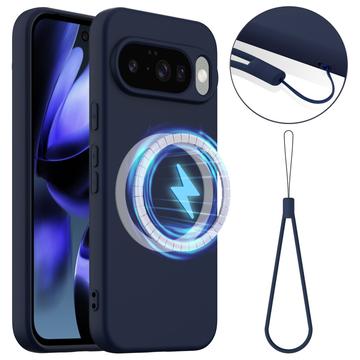Google Pixel 10 Liquid Silicone Case - MagSafe Compatible - Dark Blue