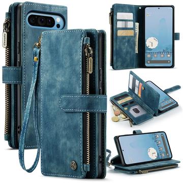 Google Pixel 10 Pro XL Caseme C30 Multifunctional Wallet Case - Blue
