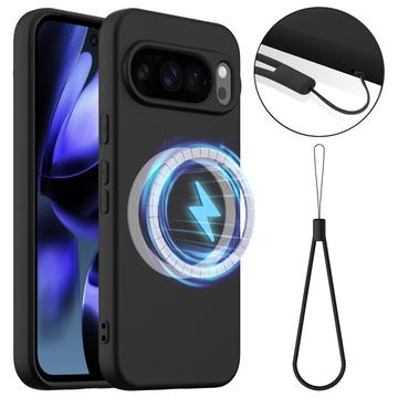 Google Pixel 10 Pro XL Liquid Silicone Case - MagSafe Compatible - Black