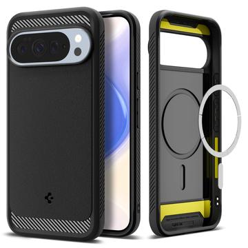 Google Pixel 10 Pro XL Spigen Rugged Armor Mag TPU Case - Black