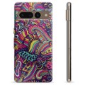 Google Pixel 7 Pro TPU Case - Abstract Flowers